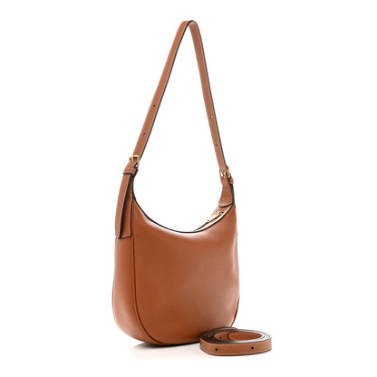 Celine Supple Calfskin Small Triomphe Heloise Shoulder Bag Tan 3 of 11