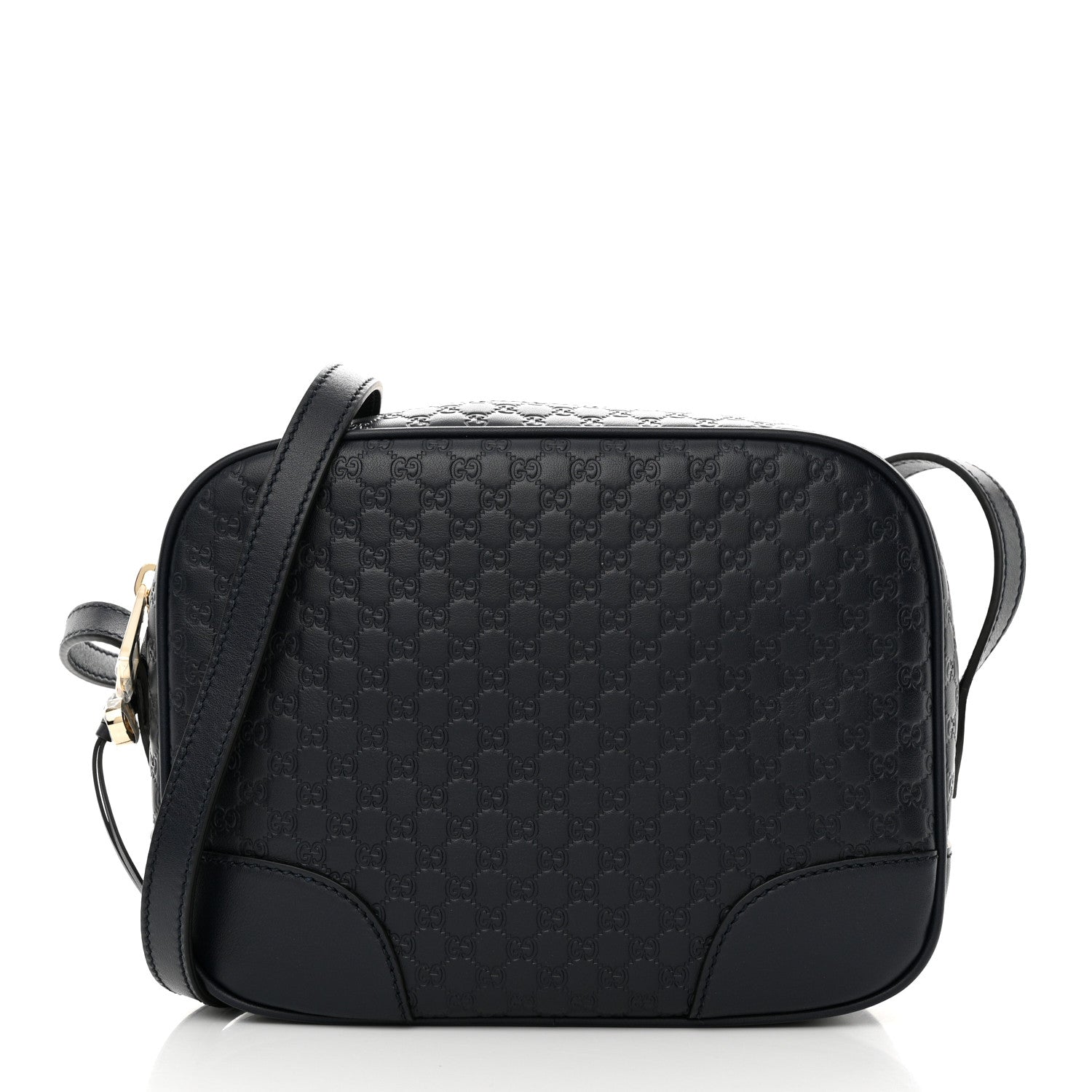 Gucci Soft Microguccissima Mini Bree Messenger Bag Blue 1 of 10