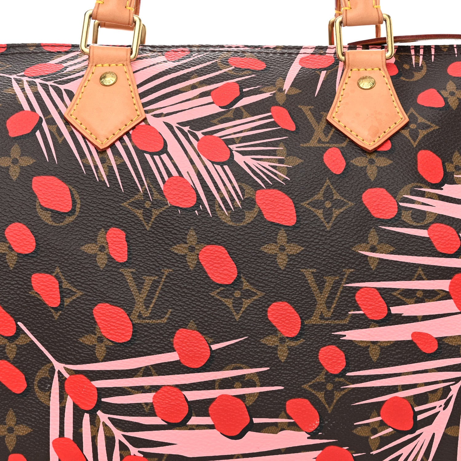 Louis Vuitton Monogram Jungle Dots Speedy 30 Sugar Pink Poppy 9 of 14
