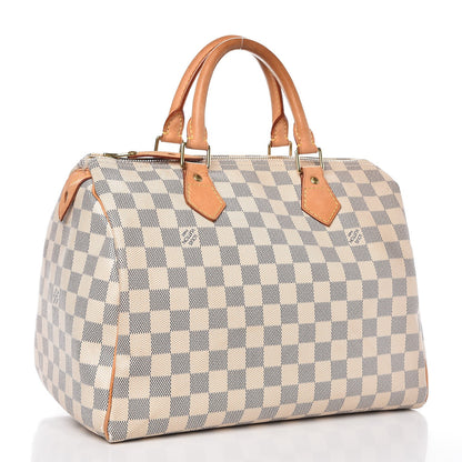Louis Vuitton Damier Azur Speedy 30 3 of 17