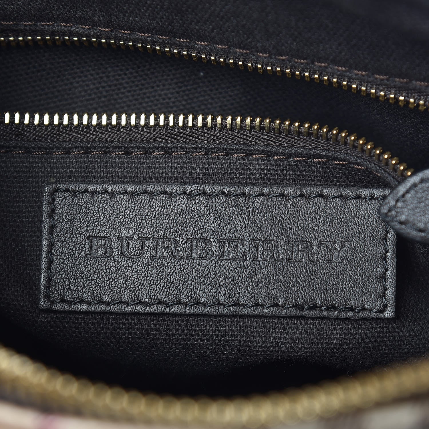 Burberry Haymarket Check Small Blaze Satchel Chocolate 7 of 11