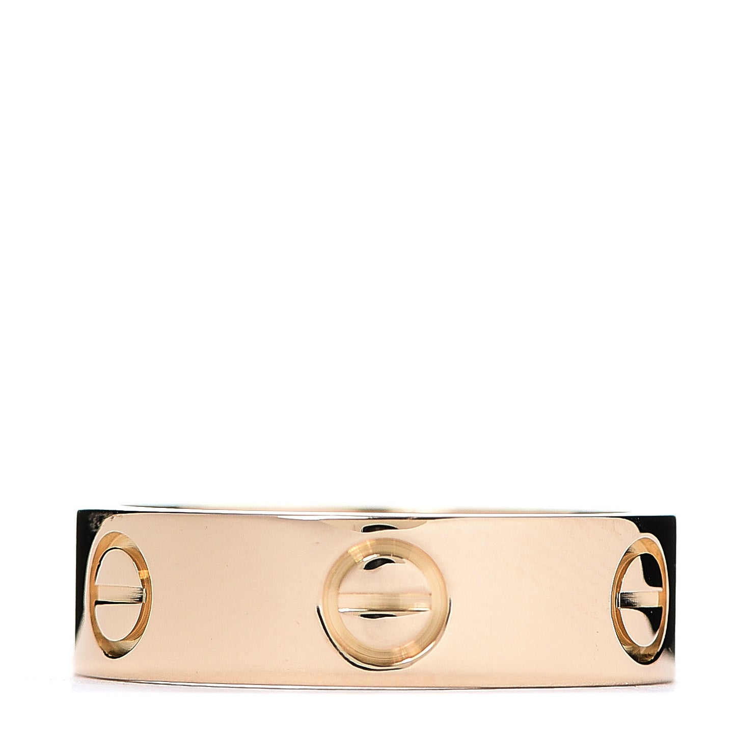 18K Yellow Gold 5.5mm LOVE Ring 53 6.25