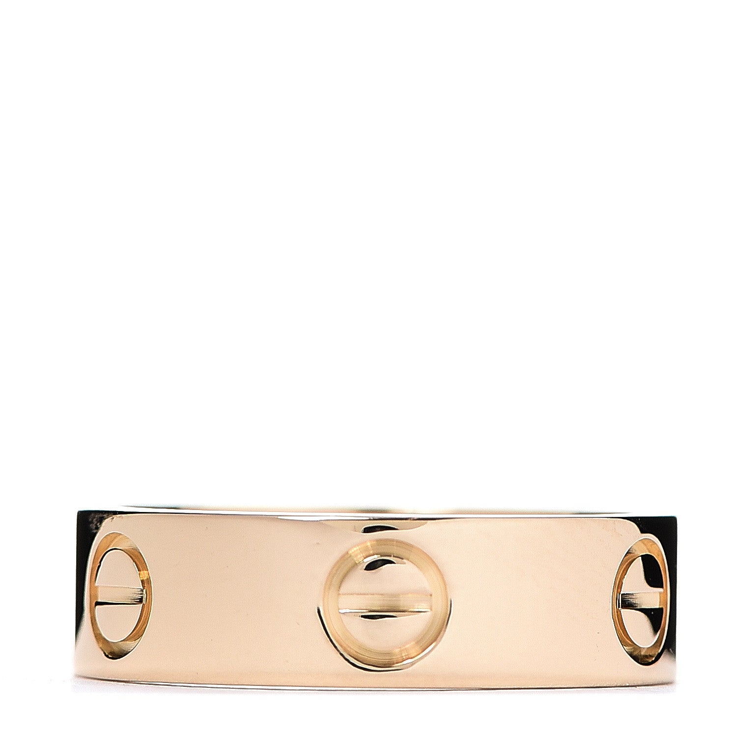 Cartier 18K Yellow Gold 5.5mm LOVE Ring 53 6.25 2 of 3
