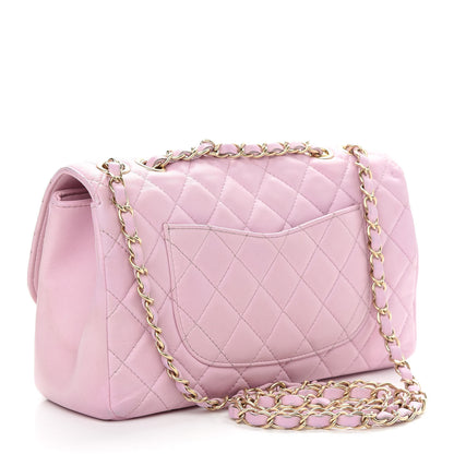 Chanel Lambskin Quilted Medium Mademoiselle Chic Flap Pink 3 of 9
