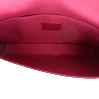 Louis Vuitton Vernis Felicie Chain Wallet Magenta 8 of 11