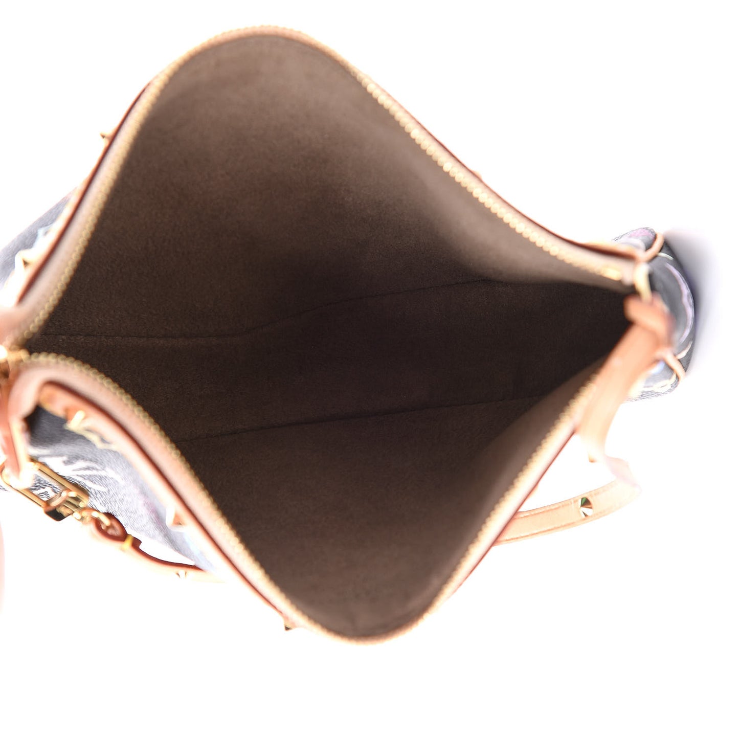 Monogram Multicolor Pochette Accessories Black