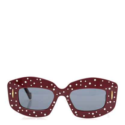 Loewe Acetate Cat Eye Sunglasses LW4114IS Opaline 2 of 7