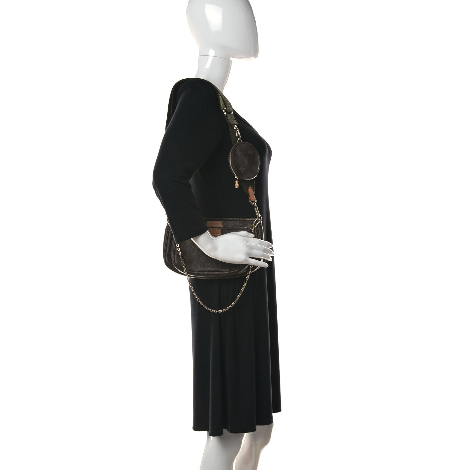 Louis Vuitton Monogram Multi Pochette Accessories Kaki 2 of 9