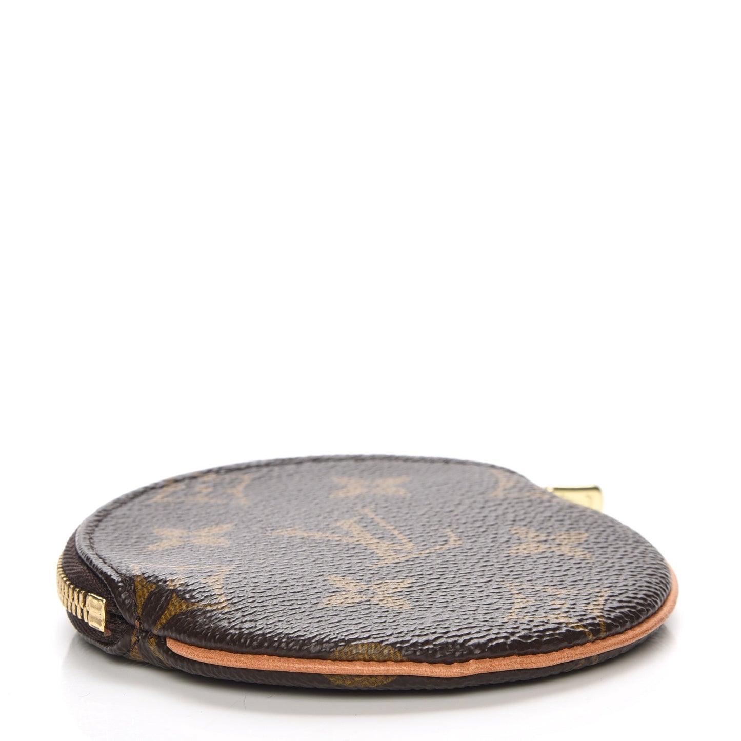Monogram Round Coin Purse