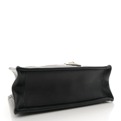 Christian Dior Calfskin Macrocannage Mini Book Tote Black 4 of 11