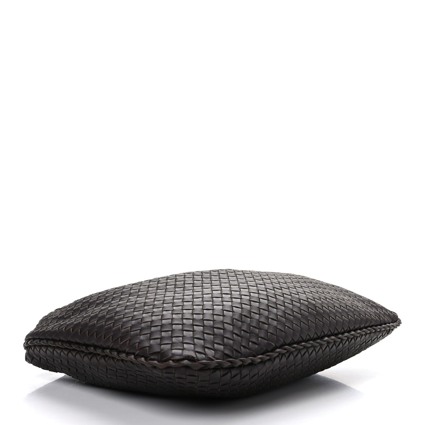Nappa Intrecciato Large Veneta Hobo Ebano