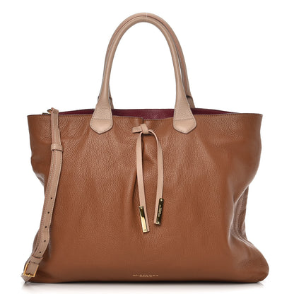 Burberry Prorsum Pebbled Calfskin Medium Studley Tote Camel Nude 1 of 9