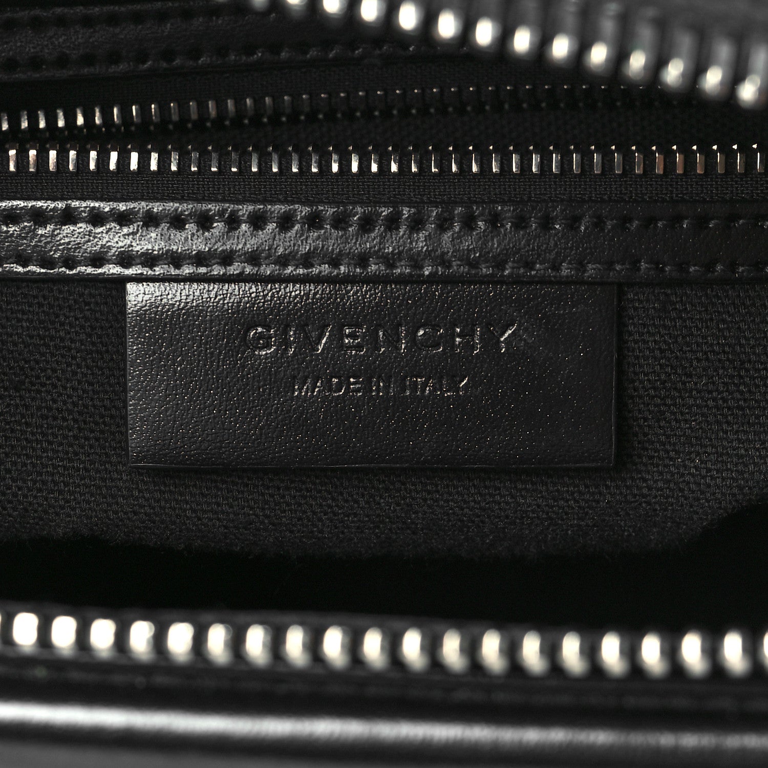 Givenchy Shiny Lord Calfskin Small Antigona Black 6 of 10