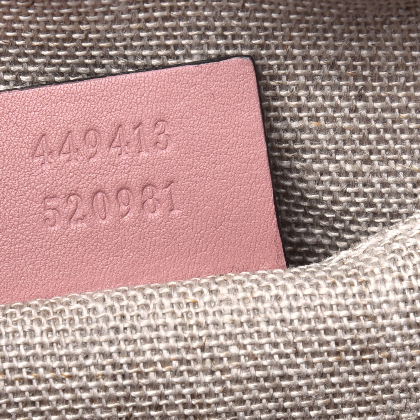 Soft Microguccissima Mini Bree Messenger Bag Soft Pink