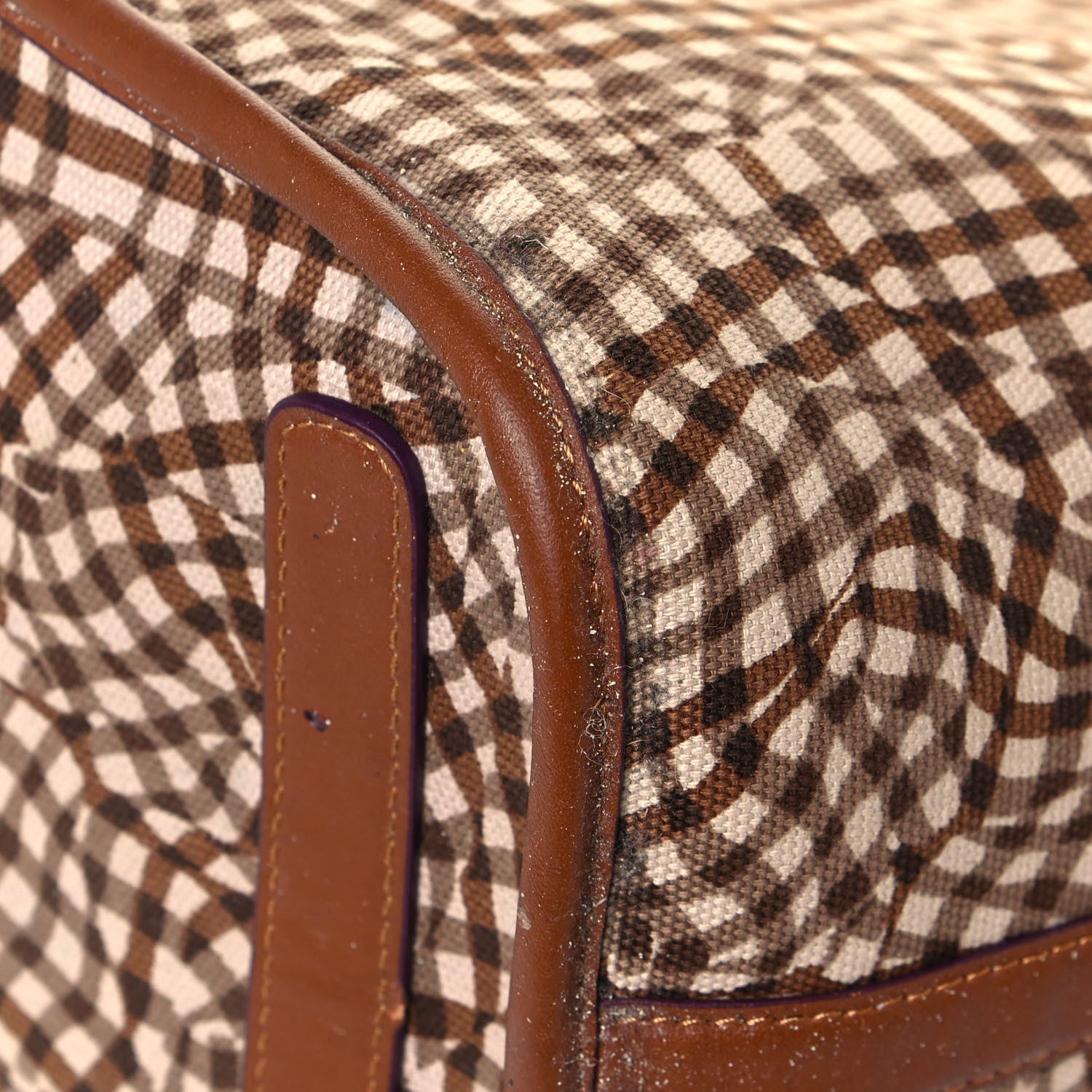 MCM Visetos Medium Liz Reversible Shopper Tote Cognac 18 of 20