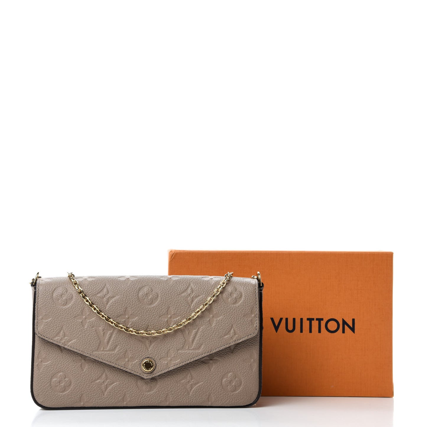 Empreinte Pochette Felicie Chain Wallet Tourterelle