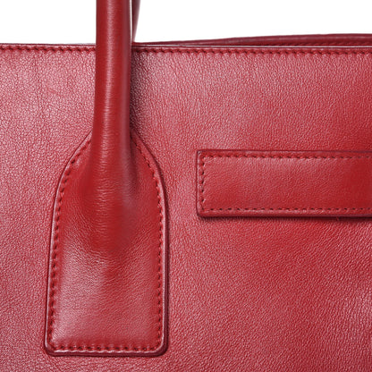 Saint Laurent Calfskin Small Sac De Jour Rouge Orient 31 of 31