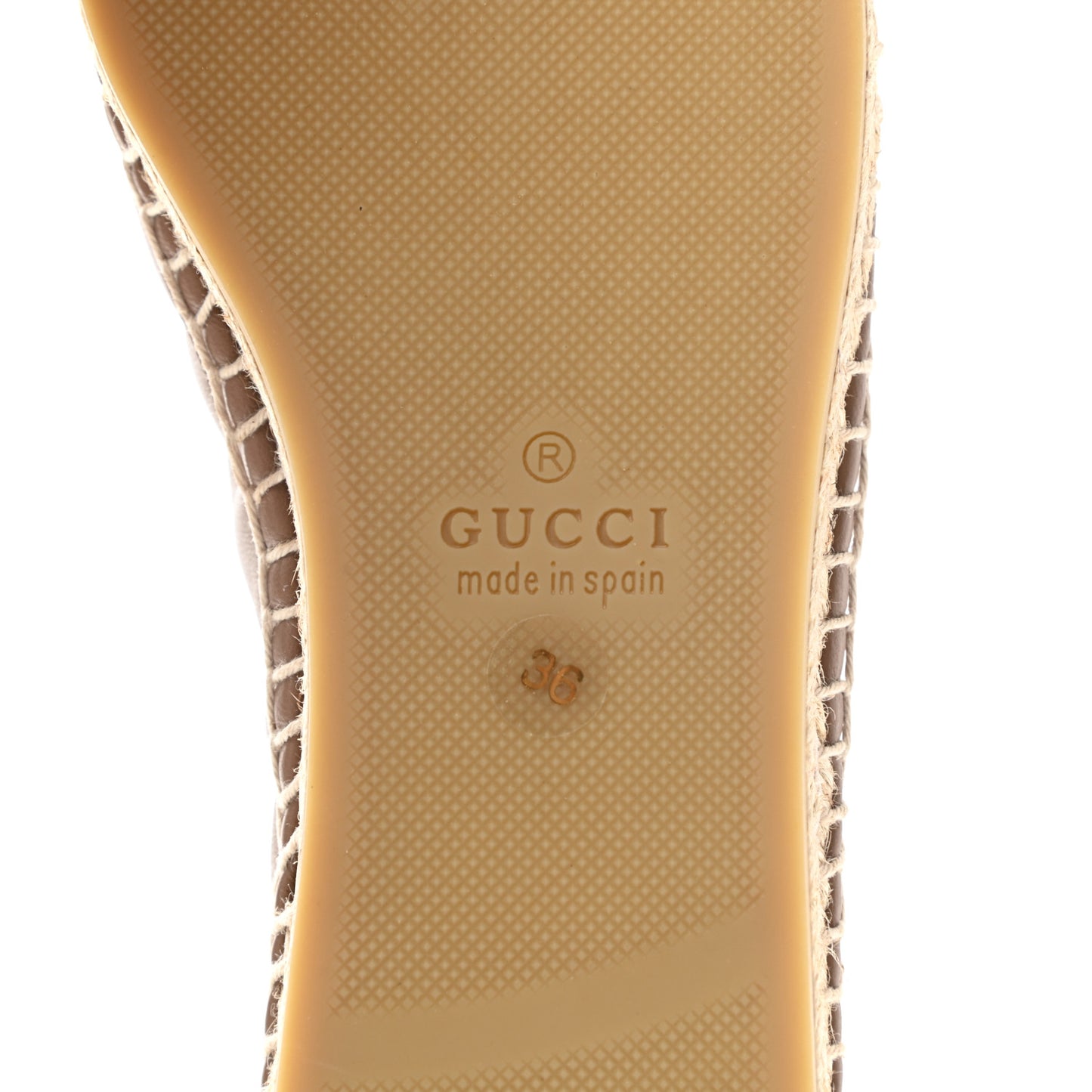 Nappa Matelasse GG Marmont Espadrilles 36 Porcelain Rose