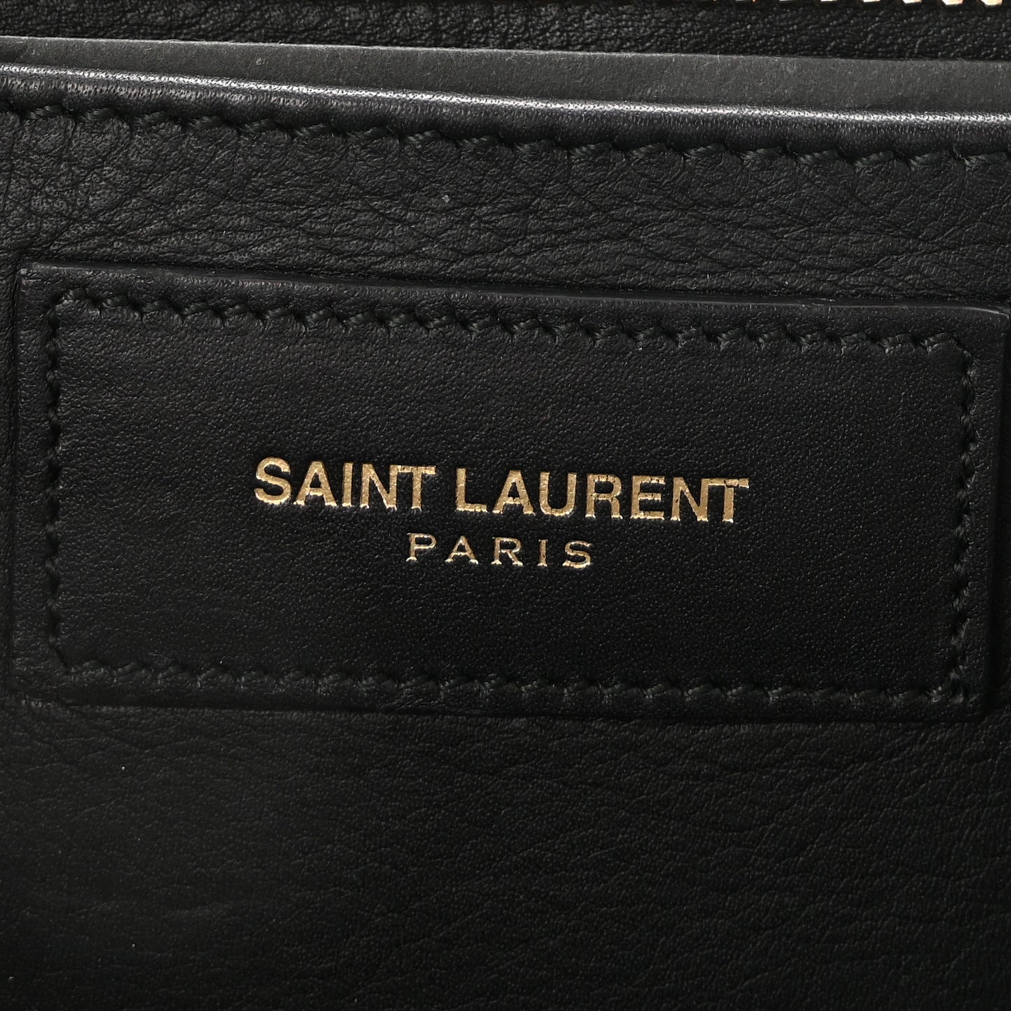 Calfskin Small Classic Y Cabas Black