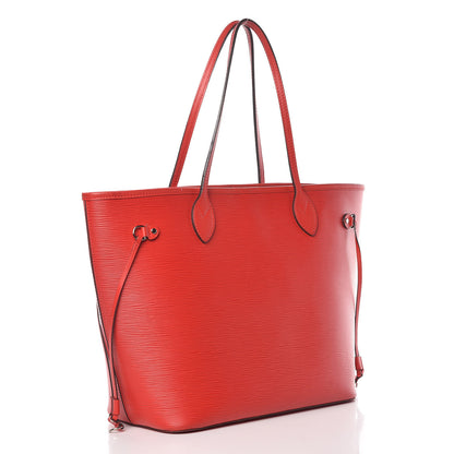 Louis Vuitton Epi Neverfull MM Coquelicot 4 of 25