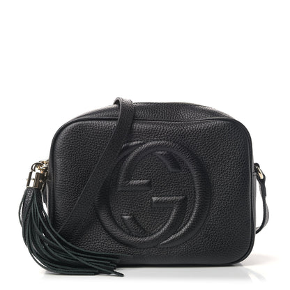 Gucci Pebbled Calfskin Small Soho Disco Bag Black 1 of 4