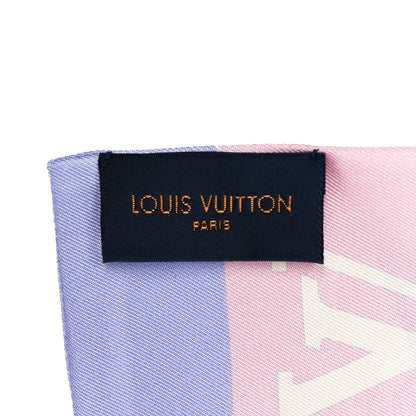 Louis Vuitton Silk Monogram Escale Confidential Bandeau Pink 3 of 4