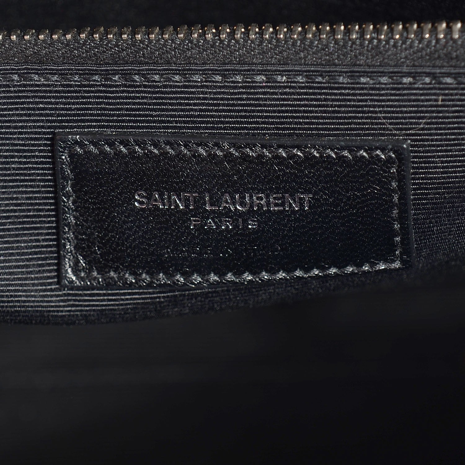 Saint Laurent Grained Calfskin Small Sac De Jour Fog 6 of 9