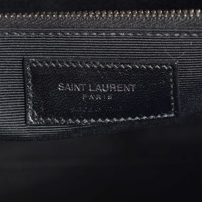 Saint Laurent Grained Calfskin Small Sac De Jour Fog 6 of 9