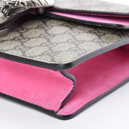 Gucci GG Supreme Monogram Mini Dionysus Shoulder Bag Pink 7 of 14