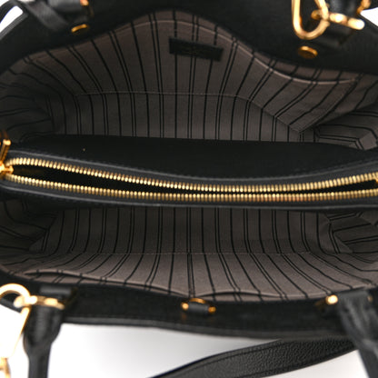 Louis Vuitton Empreinte Montaigne MM Black 5 of 10