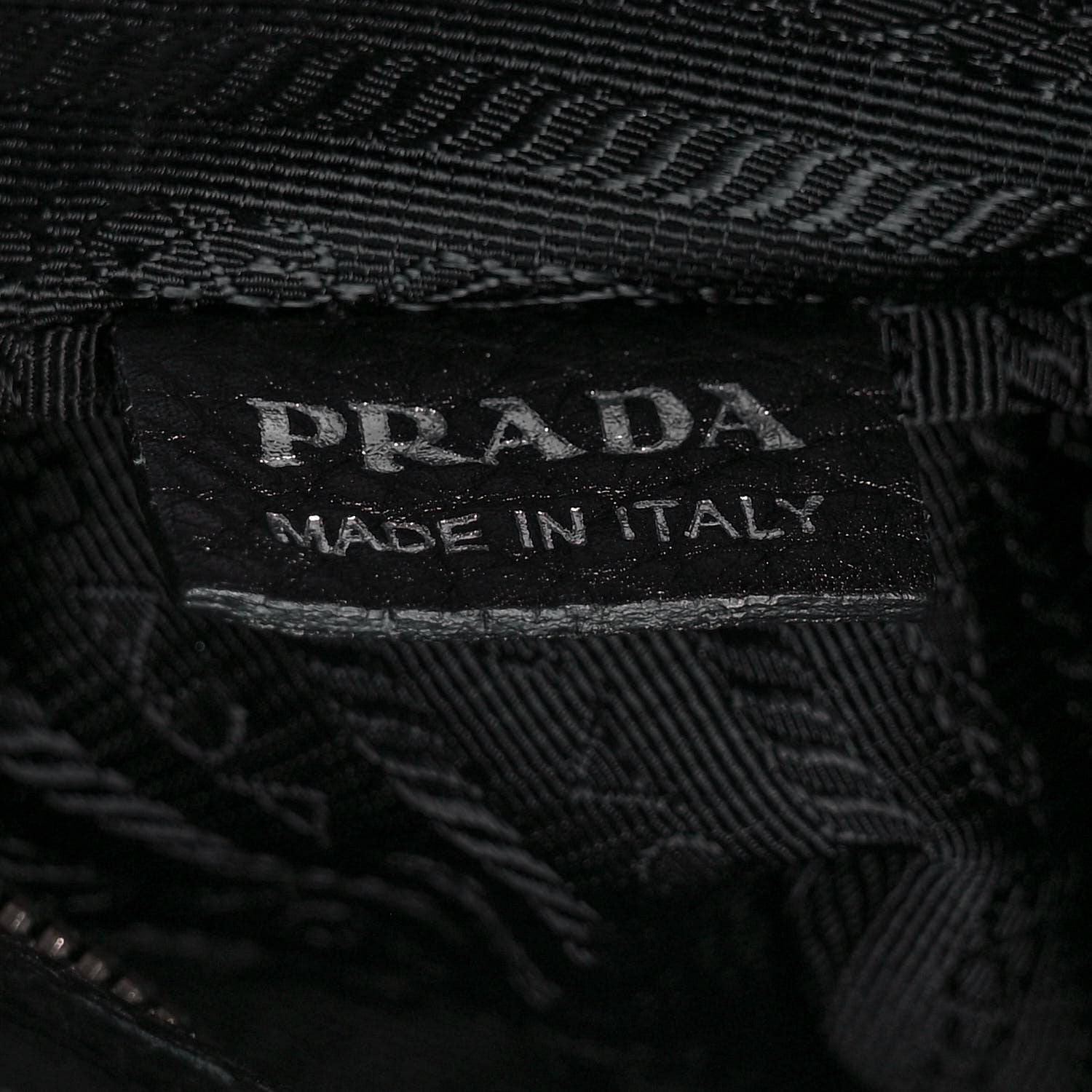 Prada Vitello Daino Shopping Tote Black 6 of 9