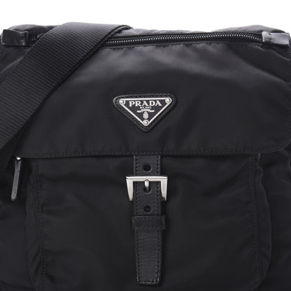 Prada Nylon Vela Messenger Black 8 of 10