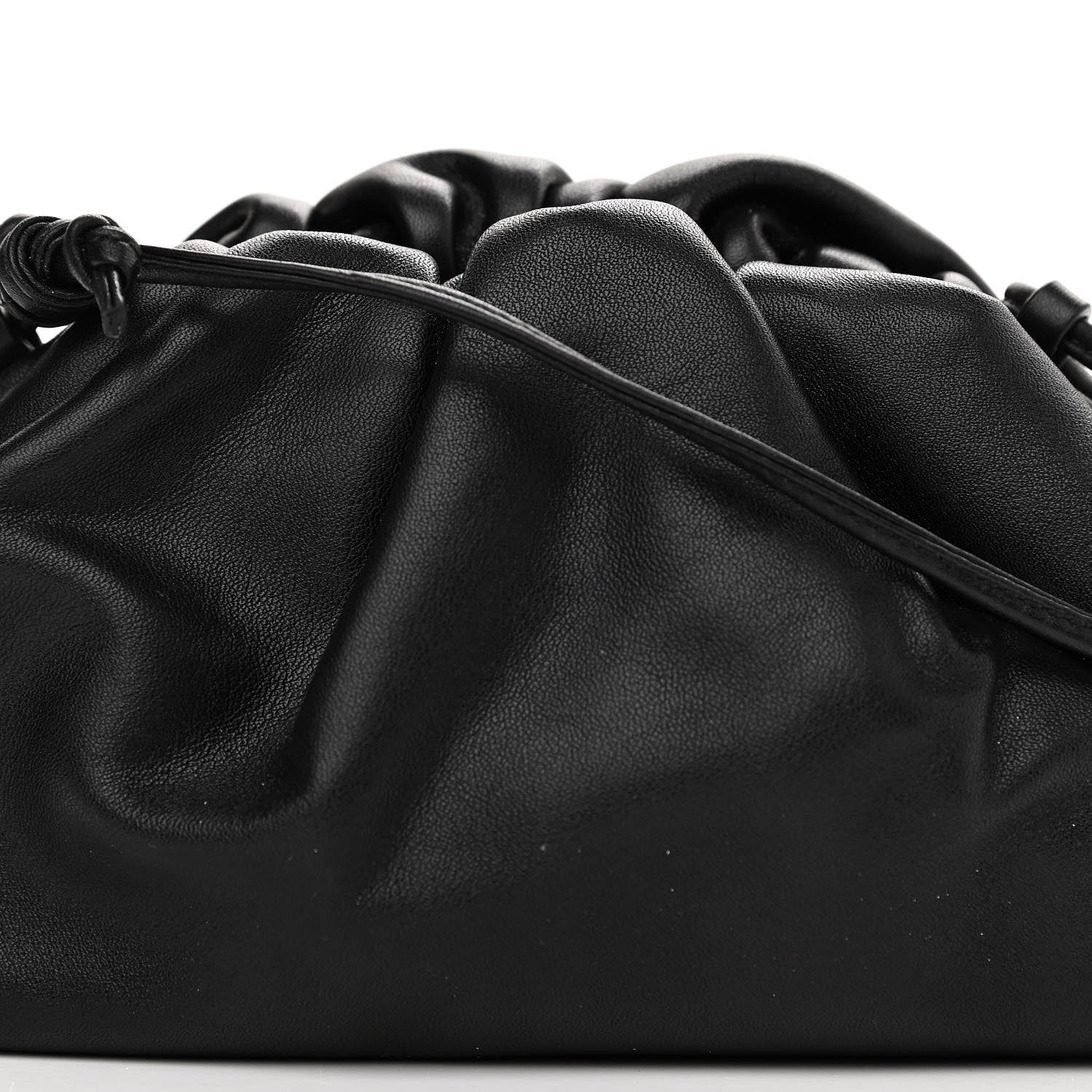 Bottega Veneta Butter Calfskin The Mini Pouch Black 7 of 9