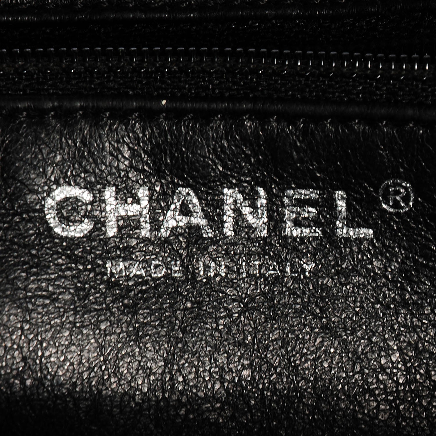 Chanel Caviar Half Moon Large Flap Black 6 of 7