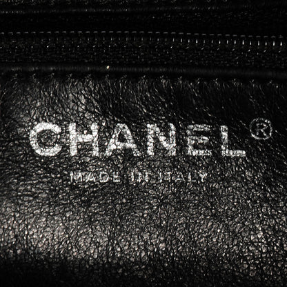 Chanel Caviar Half Moon Large Flap Black 6 of 7