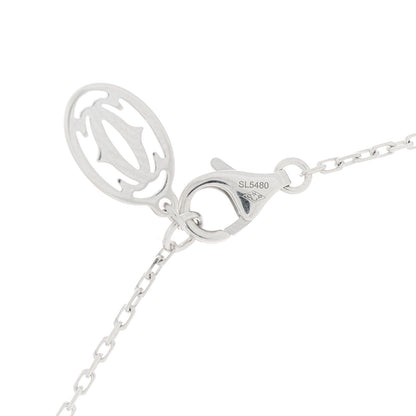 Cartier 18K White Gold Diamond SM D'Amour Pendant Necklace 4 of 4