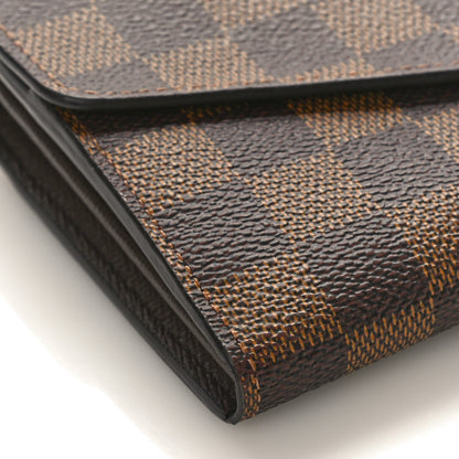 Louis Vuitton Damier Ebene Sarah Wallet NM 7 of 8