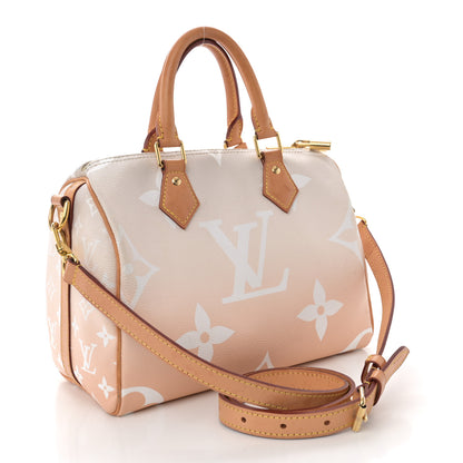 Louis Vuitton Monogram Giant By The Pool Speedy Bandouliere 25 Brume 3 of 19
