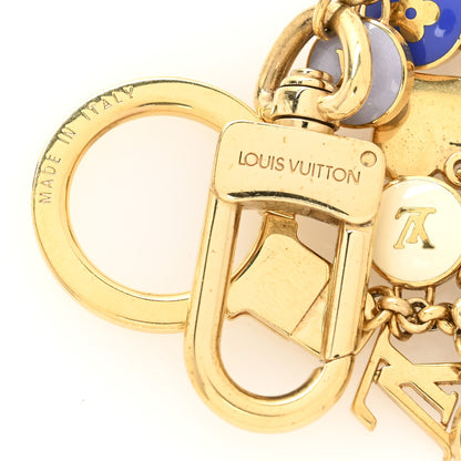 Louis Vuitton Pastilles Key Chain Bag Charm Blue 3 of 3