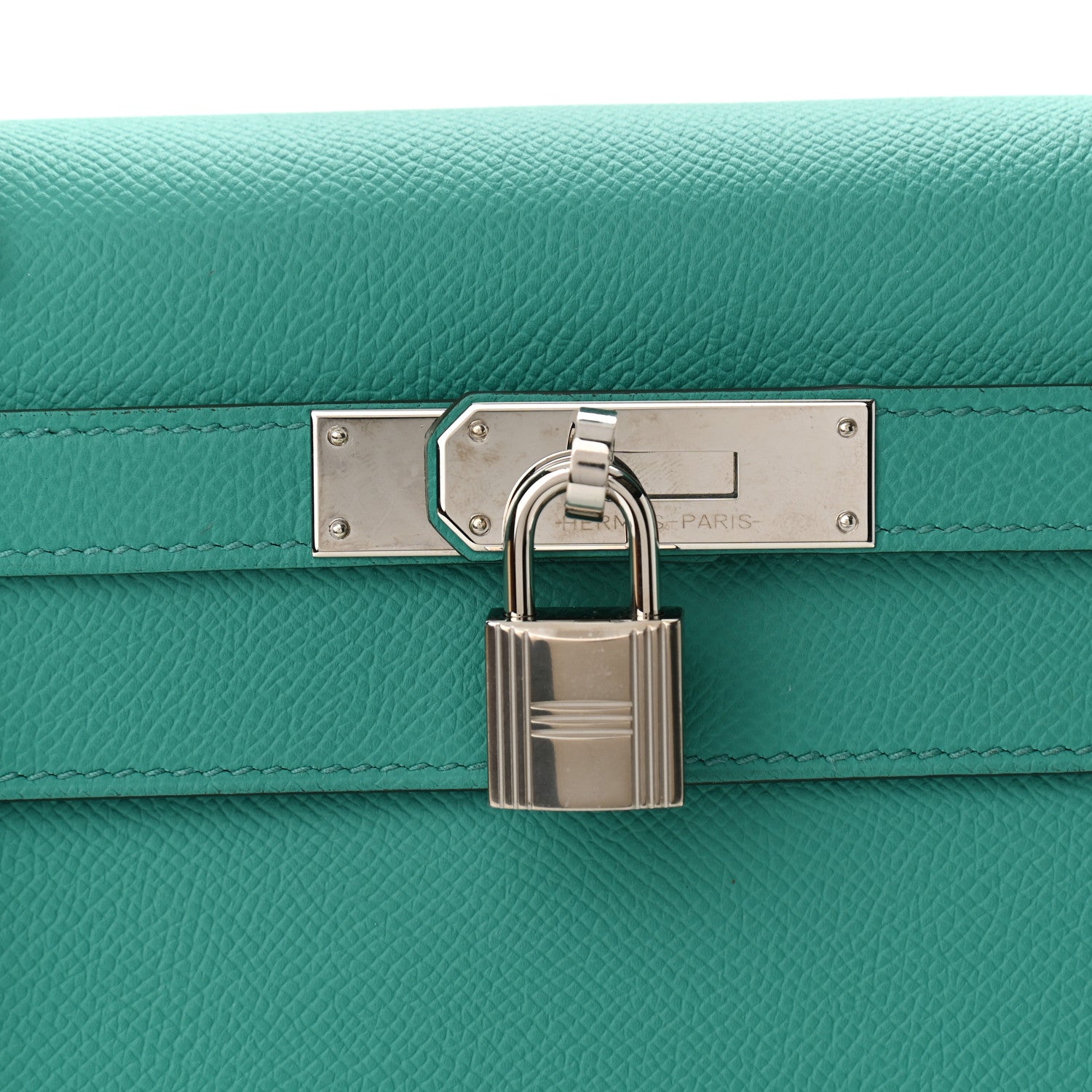 Hermes Epsom Kelly Sellier 32 Vert Verone 7 of 10