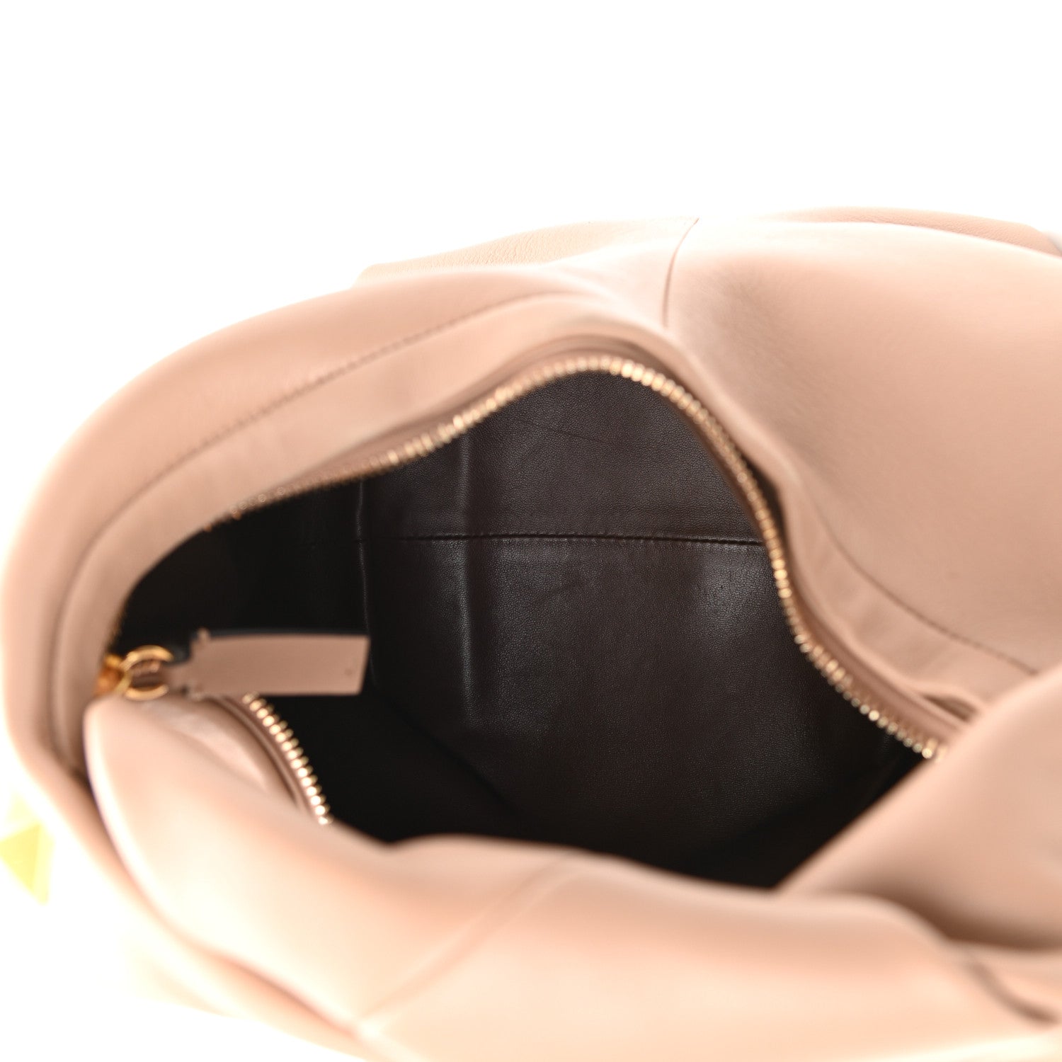 Valentino Garavani Nappa Small Roman Stud Hobo Rose Cannelle 5 of 10