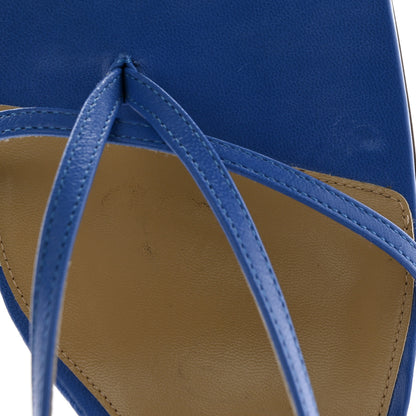 Bottega Veneta Lambskin Stretch Multi Strap 90mm Sandals 40.5 Aquarium 11 of 13