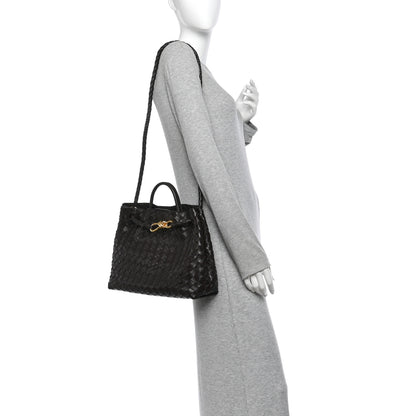 Bottega Veneta Nappa Intrecciato Medium Andiamo Shoulder Bag Fondant 2 of 12