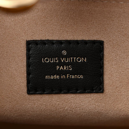 Louis Vuitton Calfskin Monogram On My Side MM Laurier Green Toffee Latte Beige 6 of 9