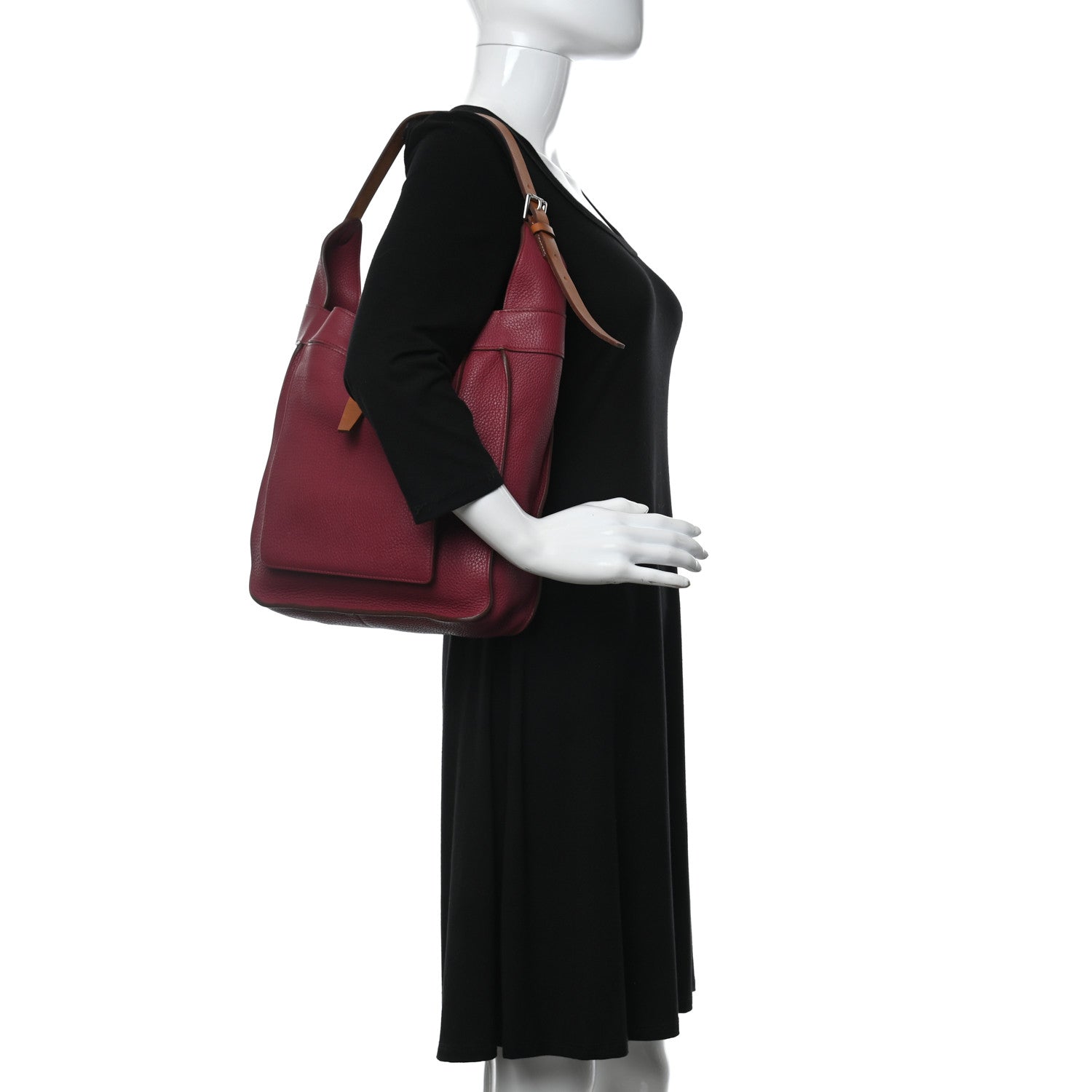 Hermes Taurillon Clemence Marwari PM Bois de Rose 2 of 13