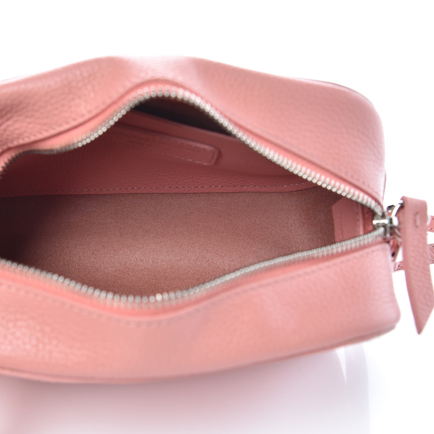 Alexander McQueen Calfskin Skull Camera Shoulder Bag Pink 5 of 10
