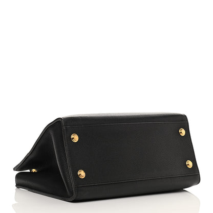 Louis Vuitton Taurillon City Steamer MM Black 4 of 14