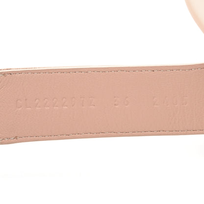 Hermes Suede Goatskin Womens Chypre Sandals 36 Nude 9 of 10