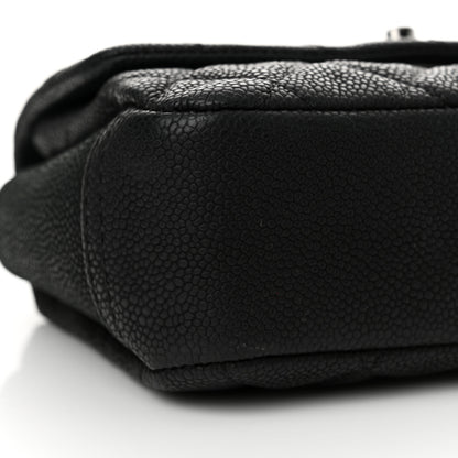 Chanel Caviar Quilted Small Lady Pearly Flap Black 9 of 12