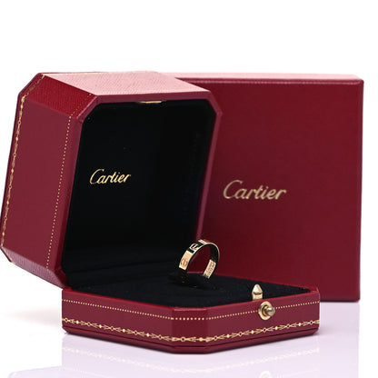 Cartier 18K Yellow Gold 3.5mm LOVE Wedding Band Ring 51 5.75 6 of 6